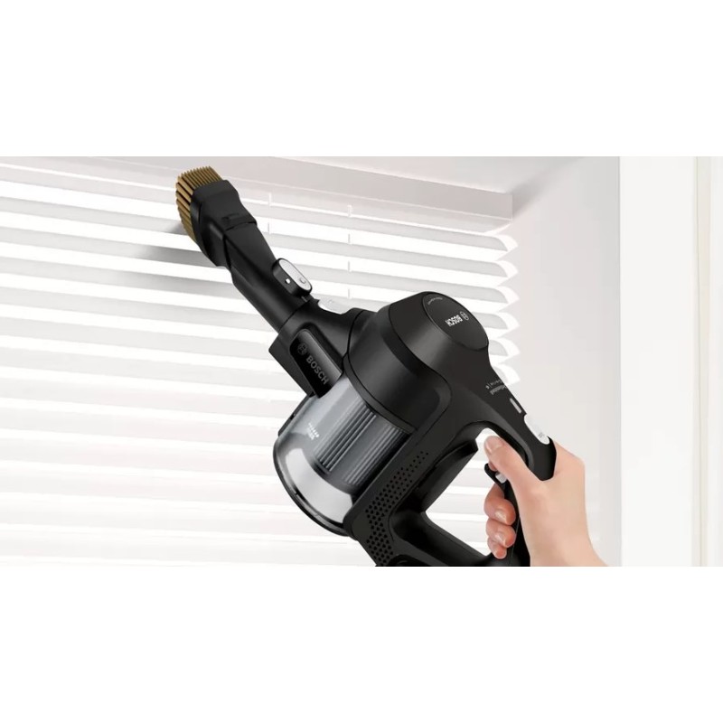 Bosch Serie 6 BBS611BSC stick vacuum/electric broom 2-in-1 stick vacuum Battery Dry Bagless Black 2.5 Ah Bosch Serie 6 BBS611BSC stick vacuum/electric broom 2-in-1 stick vacuum Battery Dry Bagless Black 2.5 Ah