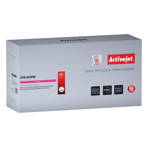 Activejet ATB-426MN toner (replacement for Brother TN-426M; Supreme; 6500 pages; magenta) Activejet ATB-426MN toner (replacement for Brother TN-426M; Supreme; 6500 pages; magenta)