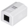 LANBERG SURFACE MOUNTING SOCKET CAT.6 1XRJ45 WHITE