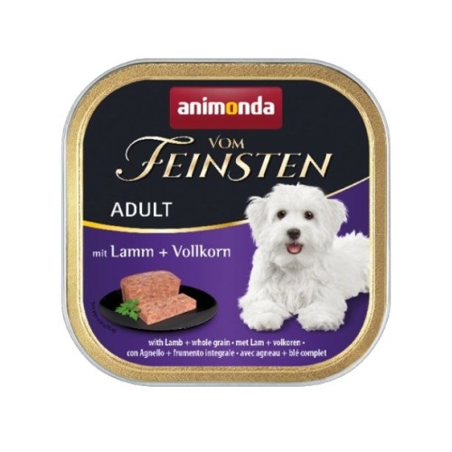 ANIMONDA Vom Feinsten Adult Lamb and whole grain - wet dog food - 150g ANIMONDA Vom Feinsten Adult Lamb and whole grain - wet dog food - 150g