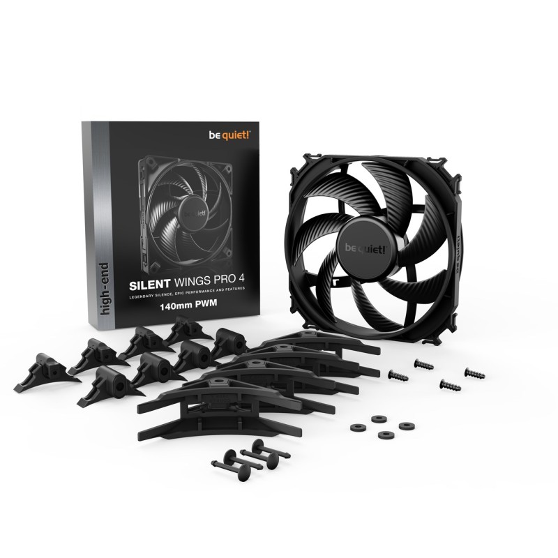 BE QUIET! Silent Wings Pro 4 BL099 140 mm PC Fan