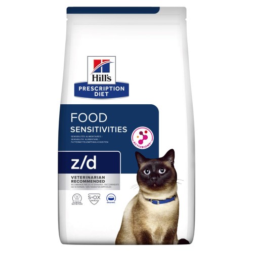 HILL'S Prescription Diet Food Sensitivities z/d Feline - dry cat food - 3 kg HILL'S Prescription Diet Food Sensitivities z/d Feline - dry cat food - 3 kg