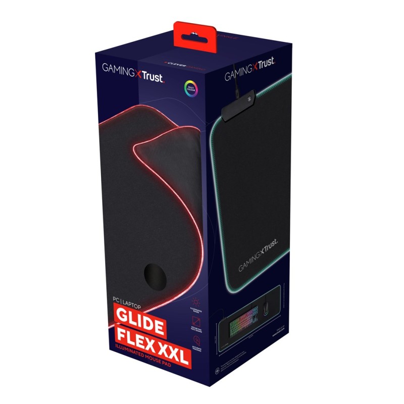 Trust GXT 764 Glide-Flex XXL Gaming mouse pad Black Trust GXT 764 Glide-Flex XXL Gaming mouse pad Black