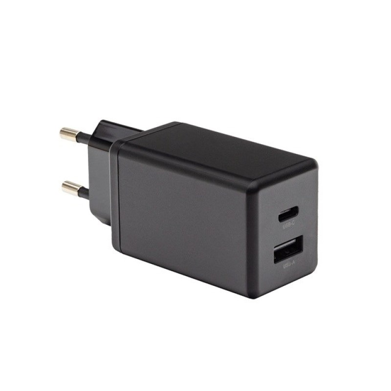 PATONA Premium Charger GaN PD45W 1xUSB-C 1xUSB-A PD3.0 QC3.0 Black PATONA Premium Charger GaN PD45W 1xUSB-C 1xUSB-A PD3.0 QC3.0 Black