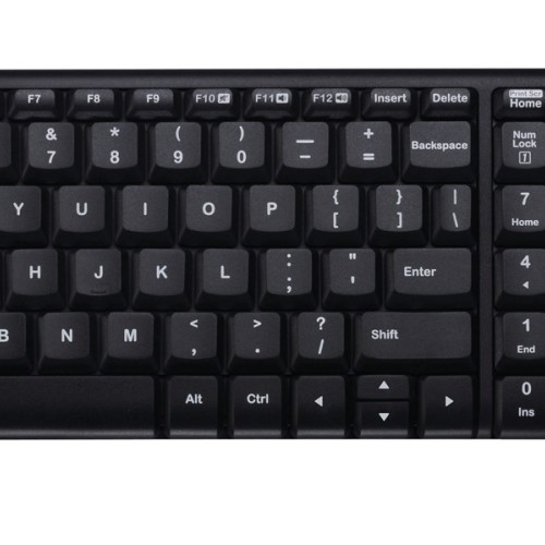 Logitech G MK220 keyboard RF Wireless QWERTY US International Black
