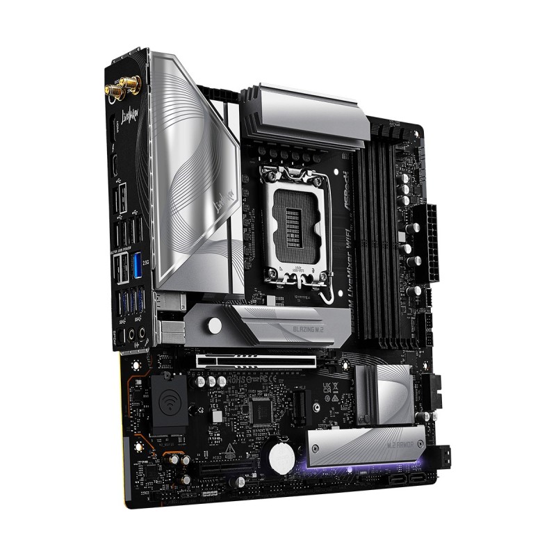 Asrock B860M LiveMixer WiFi Intel B860 LGA 1851 (Socket V1) micro ATX Asrock B860M LiveMixer WiFi Intel B860 LGA 1851 (Socket V1) micro ATX