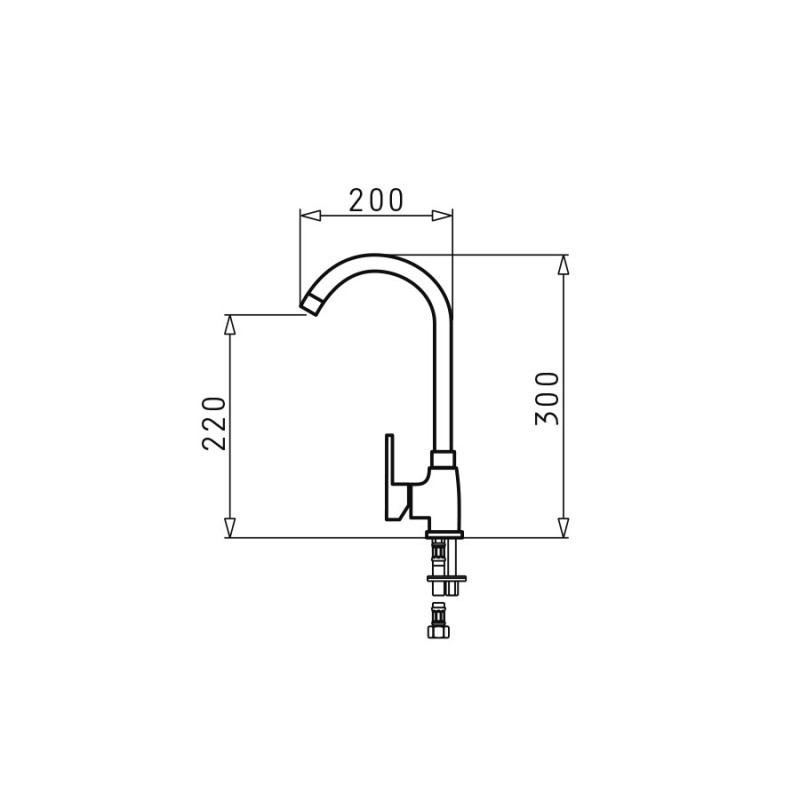 PYRAMIS 090913801 kitchen faucet Chrome PYRAMIS 090913801 kitchen faucet Chrome