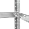 Rebel RB-1250 Metal Storage Rack Cabinet Shelves 175kg x5 180x90x40cm Galvanized Folding MDF Rebel RB-1250 Metal Storage Rack Cabinet Shelves 175kg x5 180x90x40cm Galvanized Folding MDF