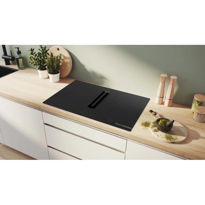 Bosch Serie 4 PVS811B16E hob Black Built-in 80 cm Zone induction hob 4 zone(s) Bosch Serie 4 PVS811B16E hob Black Built-in 80 cm Zone induction hob 4 zone(s)