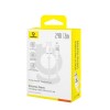 Baseus Gem USB to IP 2.4A fast charging cable 2 m White Baseus Gem USB to IP 2.4A fast charging cable 2 m White