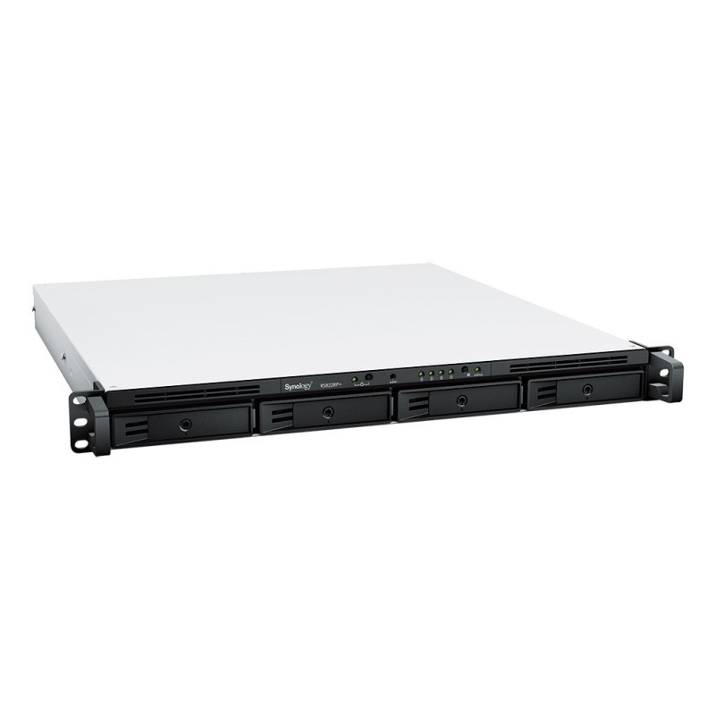Synology RackStation RS822RP+ NAS/storage server Rack (1U) Ryzen Embedded V1500B 2 GB DDR4 0 TB DiskStation Manager Grey Synology RackStation RS822RP+ NAS/storage server Rack (1U) Ryzen Embedded V1500B 2 GB DDR4 0 TB DiskStation Manager Grey