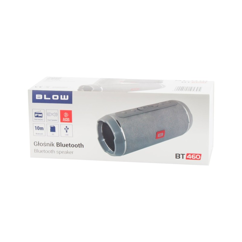 Bluetooth speaker BT460 gray Bluetooth speaker BT460 gray
