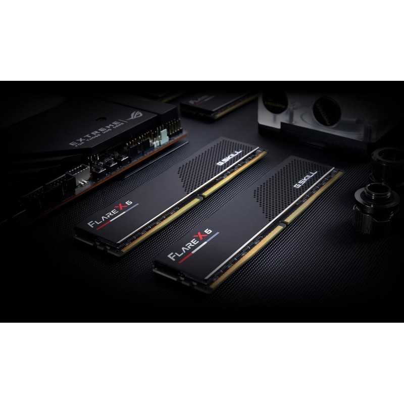 G.Skill Flare X5 F5-6000J3444F64GX2-FX5 memory module 128 GB 2 x 64 GB DDR5 5600 MT/s G.Skill Flare X5 F5-6000J3444F64GX2-FX5 memory module 128 GB 2 x 64 GB DDR5 5600 MT/s