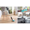 Cordless 2-in-1 hoover, vacuuming and mopping Unlimited 7 ProHygienic Aqua White Cordless 2-in-1 hoover, vacuuming and mopping Unlimited 7 ProHygienic Aqua White