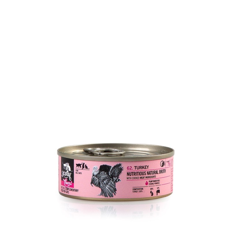 3COTY Turkey Cheers! - wet cat food - 75g 3COTY Turkey Cheers! - wet cat food - 75g