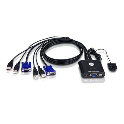 ATEN 2-Port USB VGA KVM Switch ATEN 2-Port USB VGA KVM Switch