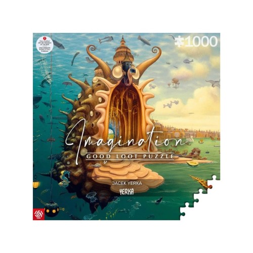 Imagination Puzzle: Jacek Yerka Port / Harbor 1000 elements Imagination Puzzle: Jacek Yerka Port / Harbor 1000 elements