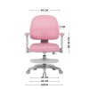 Junior 5.0 Pink swivel chair