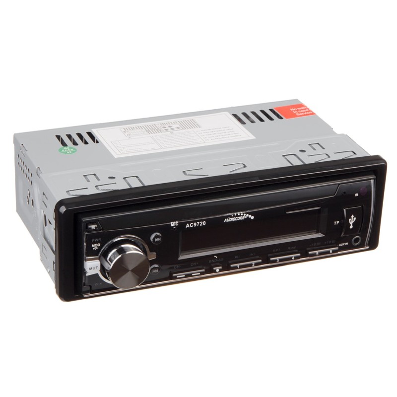 Radio Audiocore AC9720 B MP3 / WMA / USB / RDS / SD ISO Bluetooth Multicolor, APT-X technology Radio Audiocore AC9720 B MP3 / WMA / USB / RDS / SD ISO Bluetooth Multicolor, APT-X technology