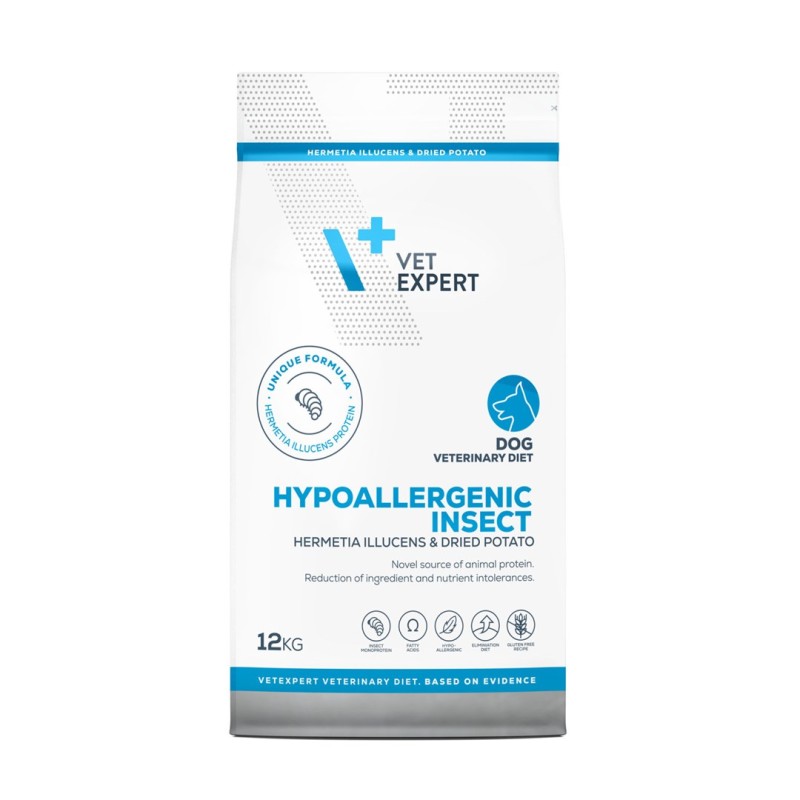 VET EXPERT Veterinary Diet Hypoallergenic Insect Dog - dry dog food - 12 kg VET EXPERT Veterinary Diet Hypoallergenic Insect Dog - dry dog food - 12 kg