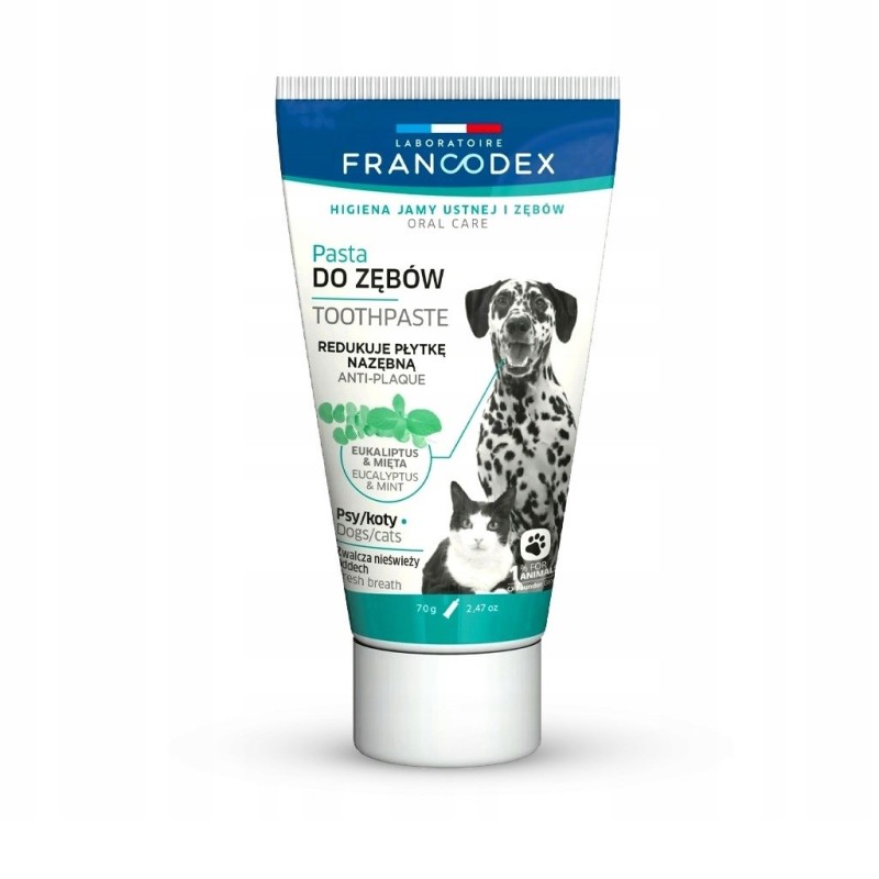 FRANCODEX - toothpaste for dog and cat – 70g FRANCODEX - toothpaste for dog and cat – 70g