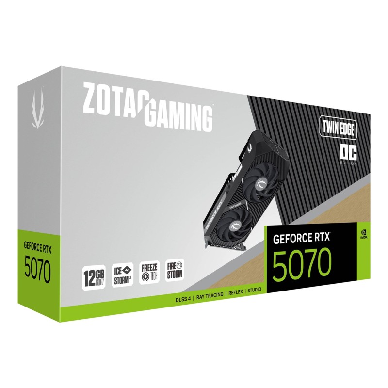 Karta graficzna ZOTAC GAMING GeForce RTX 5070 Twin Edge OC 12GB