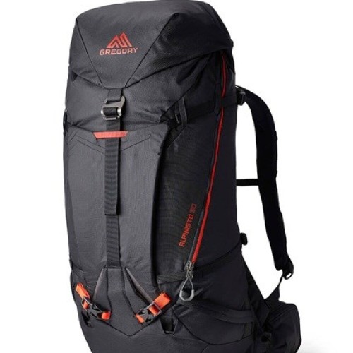 Gregory Alpinisto 50 mountain backpack - LAVA BLACK (M) Gregory Alpinisto 50 mountain backpack - LAVA BLACK (M)