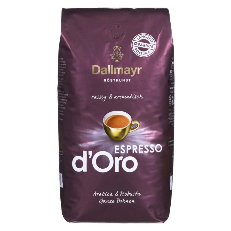 Coffee beans Dallmayr Espresso d'Oro 1 kg Coffee beans Dallmayr Espresso d'Oro 1 kg