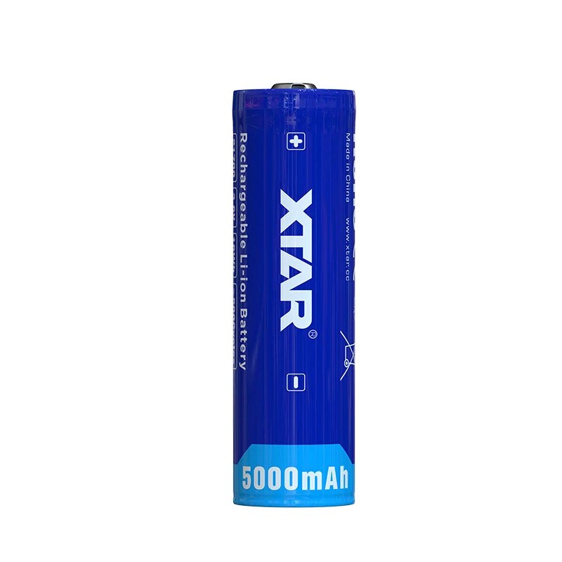 XTAR 21700 3.6V Li-ion 5000 mAh battery with protection
