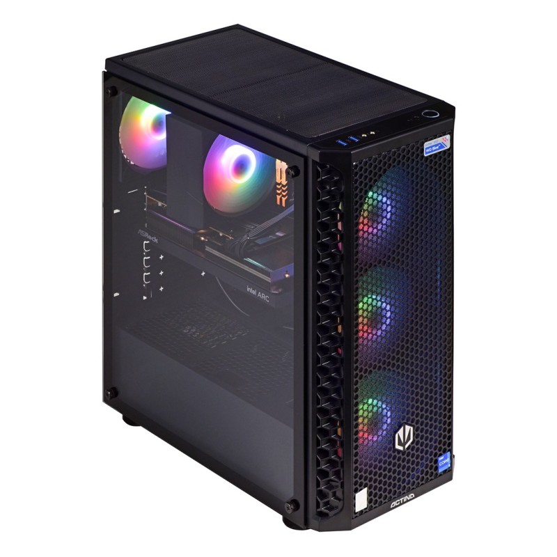 Actina 5901443349518 PC Intel® Core™ i5 i5-14400F 16 GB DDR4-SDRAM 1 TB SSD NVIDIA GeForce RTX 4060 Ti Midi Tower Black Actina 5901443349518 PC Intel® Core™ i5 i5-14400F 16 GB DDR4-SDRAM 1 TB SSD NVIDIA GeForce RTX 4060 Ti Midi Tower Black