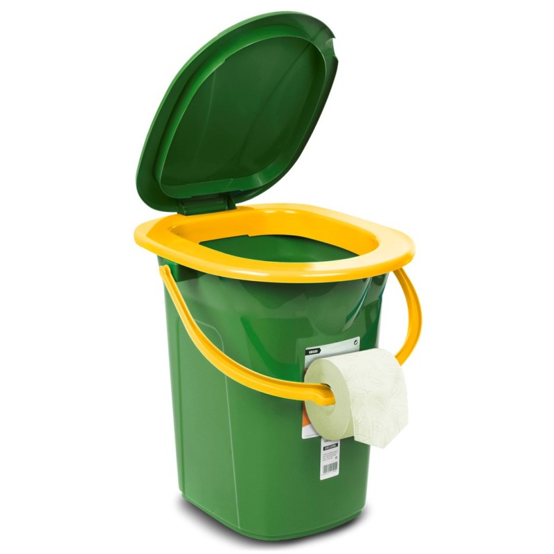 GreenBlue GB320GO tourist toilet dark green-orange GreenBlue GB320GO tourist toilet dark green-orange