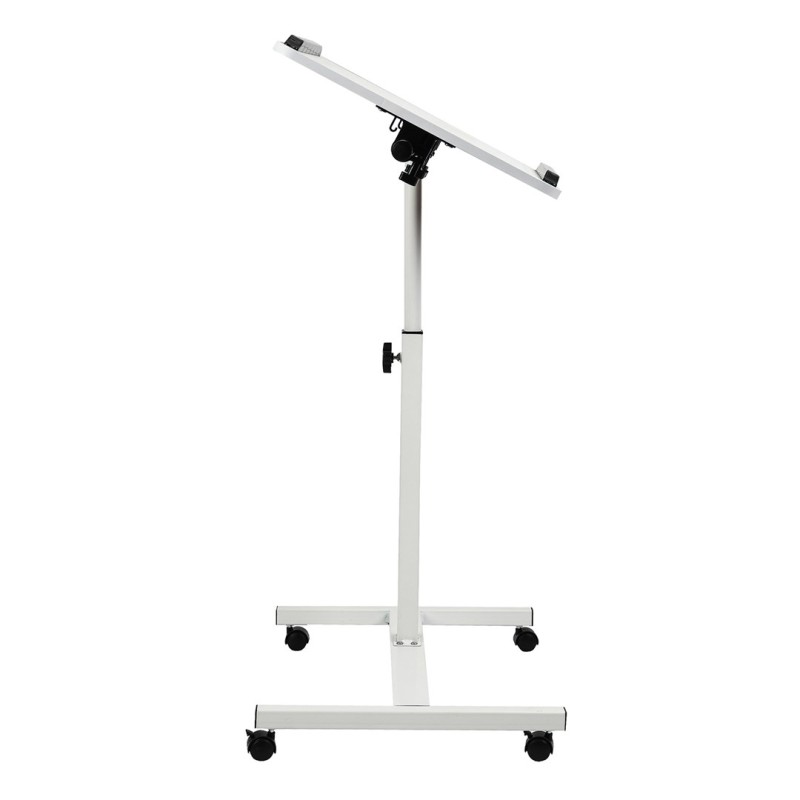 Maclean mobile desk/laptop stand, white, height adjustment 59-89cm, max. 30kg , MC-121 W Maclean mobile desk/laptop stand, white, height adjustment 59-89cm, max. 30kg , MC-121 W