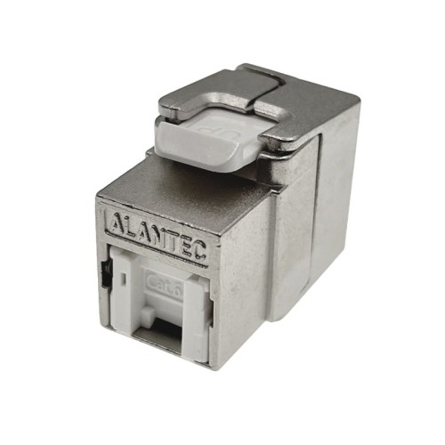 Adapter 45x45 2xRJ45 (wypukły kątowy) ALANTEC Adapter 45x45 2xRJ45 (wypukły kątowy) ALANTEC