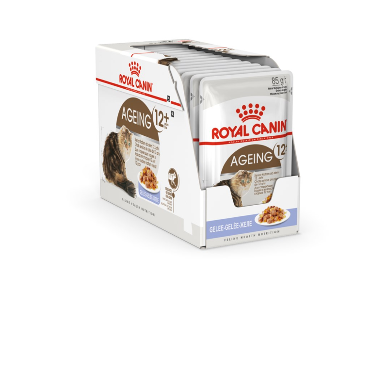 ROYAL CANIN FHN Ageing 12+ in jelly - wet cat food - 12X85g ROYAL CANIN FHN Ageing 12+ in jelly - wet cat food - 12X85g