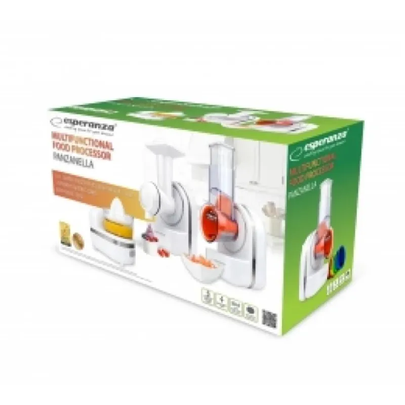 Esperanza EKM027 electric grater/spiralizer Plastic White Esperanza EKM027 electric grater/spiralizer Plastic White