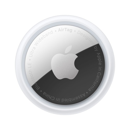 Apple AirTag Item Finder Silver, White Apple AirTag Item Finder Silver, White