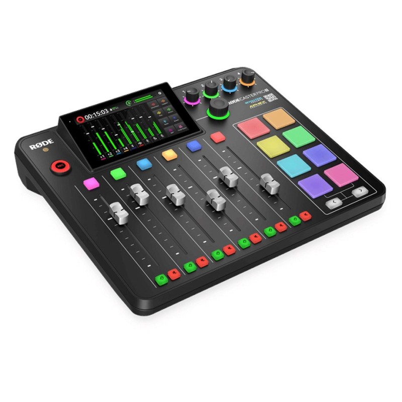 RØDECaster Pro II Podcast production studio Music production station Black RØDECaster Pro II Podcast production studio Music production station Black