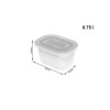 ROTHO Freeze - freezer container - 4x750ml