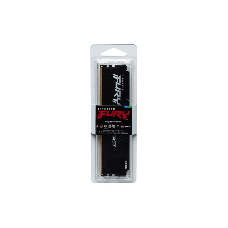 Kingston Technology FURY Beast 32GB 6000MT/s DDR5 CL36 DIMM Black EXPO Kingston Technology FURY Beast 32GB 6000MT/s DDR5 CL36 DIMM Black EXPO