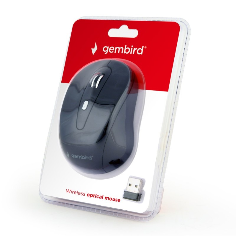 Gembird MUSW-6B-01 mouse Office Right-hand RF Wireless Optical 1600 DPI Gembird MUSW-6B-01 mouse Office Right-hand RF Wireless Optical 1600 DPI