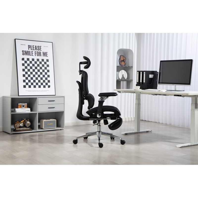 Activejet ergonomic office chair YK848 black Activejet ergonomic office chair YK848 black