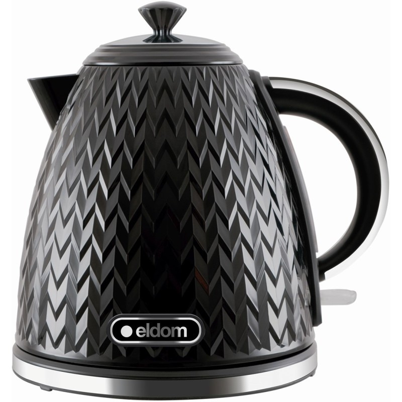 ELDOM NELA kettle, 1.7 l capacity, 2000 W power, black ELDOM NELA kettle, 1.7 l capacity, 2000 W power, black