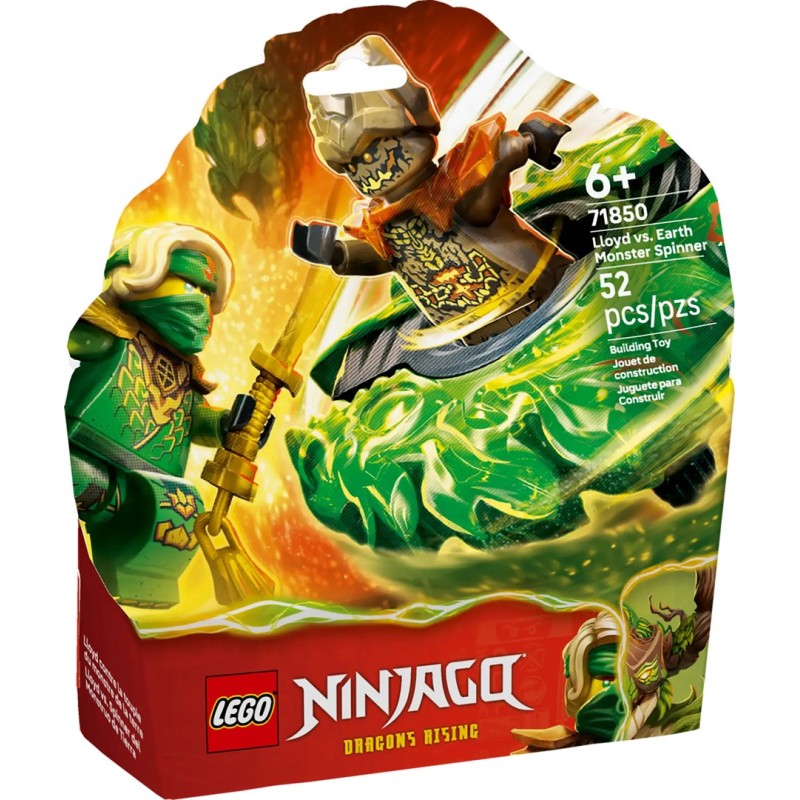 LEGO NINJAGO 71850 Lloyd vs Elemental Monster Spinner