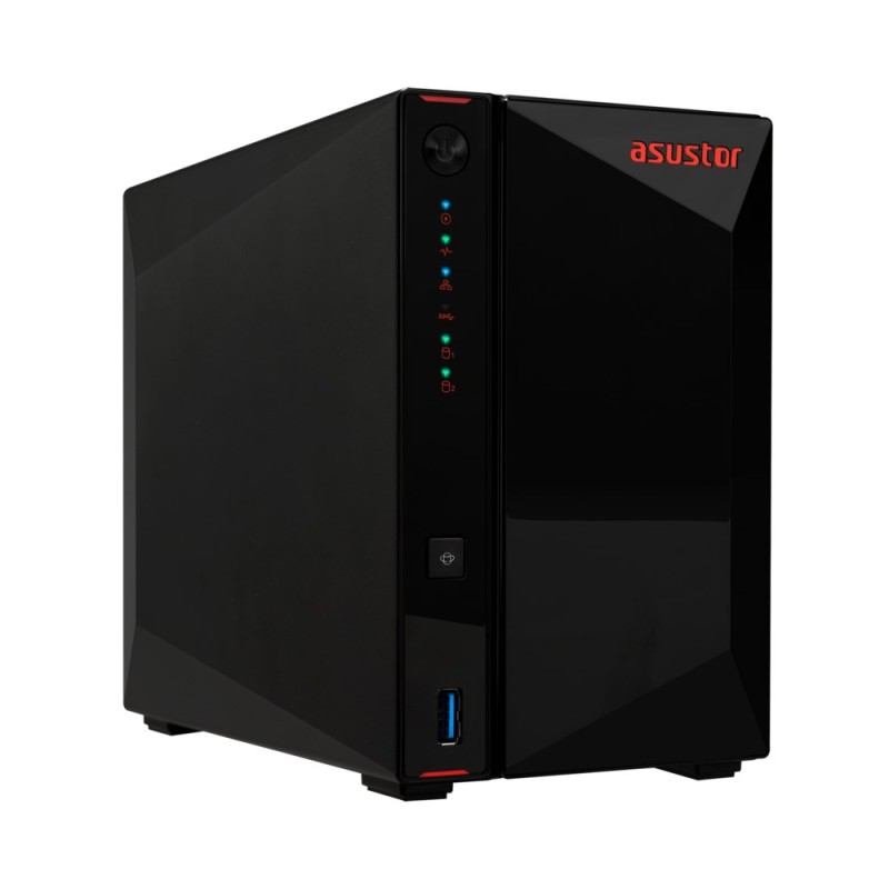 NAS Asustor AS3302T v2; Tower; 2x (3.5 NAS Asustor AS3302T v2; Tower; 2x (3.5