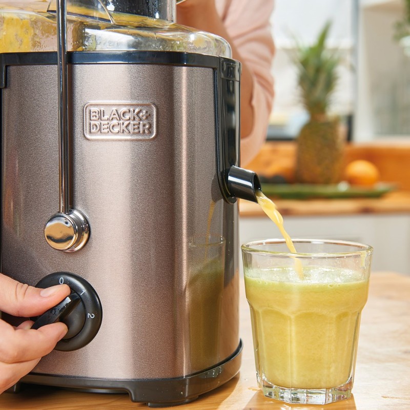 Juicer Black+Decker BXJE600E (600W; black) Juicer Black+Decker BXJE600E (600W; black)