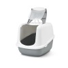 SAVIC Nestor Jumbo White-Grey – covered cat litter box – 66.5x48.5x46.5 cm – 1 pc. SAVIC Nestor Jumbo White-Grey – covered cat litter box – 66.5x48.5x46.5 cm – 1 pc.