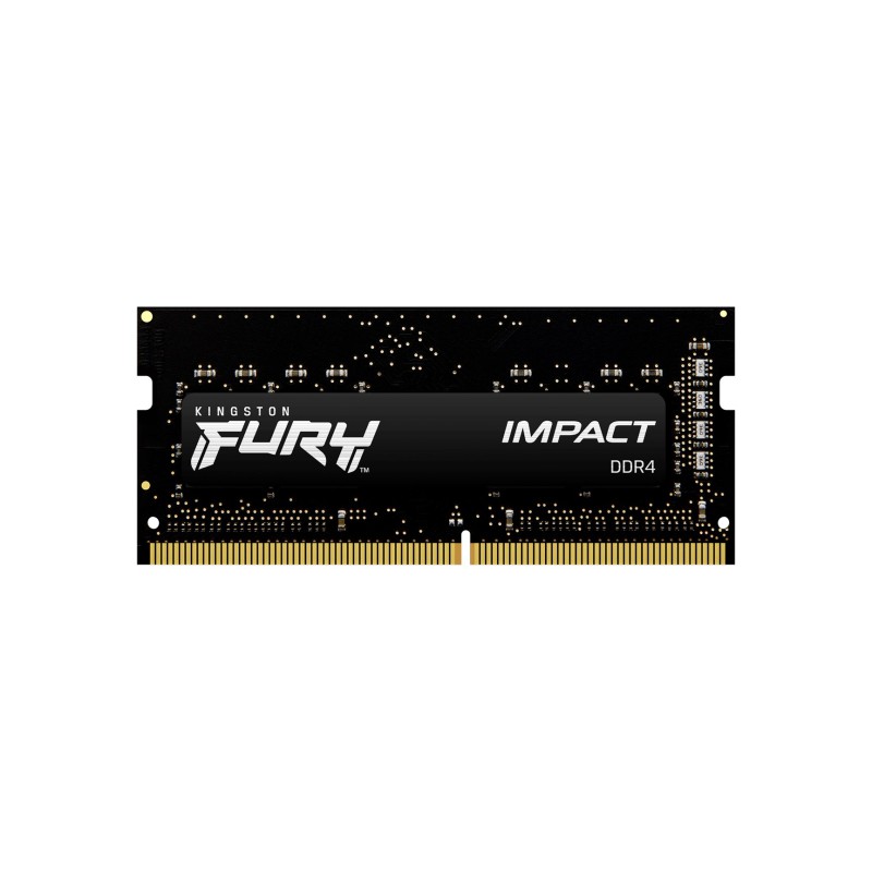 Kingston Technology FURY 16GB 3200MT/s DDR4 CL20 SODIMM (Kit of 2) Impact Kingston Technology FURY 16GB 3200MT/s DDR4 CL20 SODIMM (Kit of 2) Impact