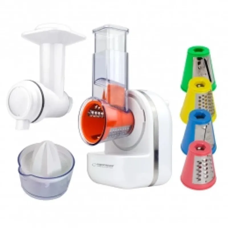 Esperanza EKM027 electric grater/spiralizer Plastic White Esperanza EKM027 electric grater/spiralizer Plastic White