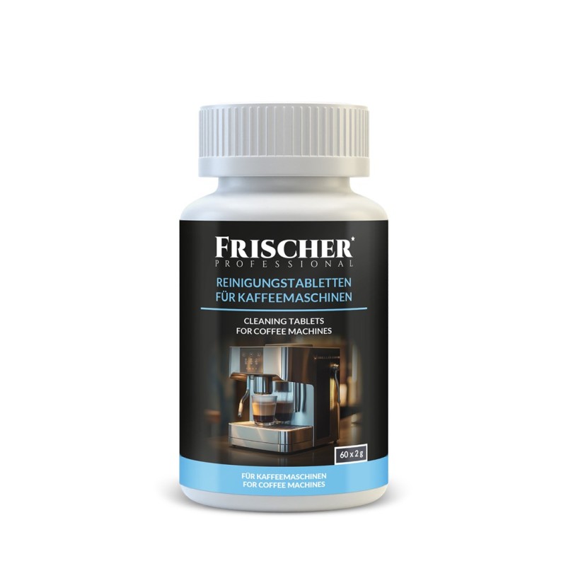 Frischer coffee machine cleaning tablets 60 pcs. Frischer coffee machine cleaning tablets 60 pcs.