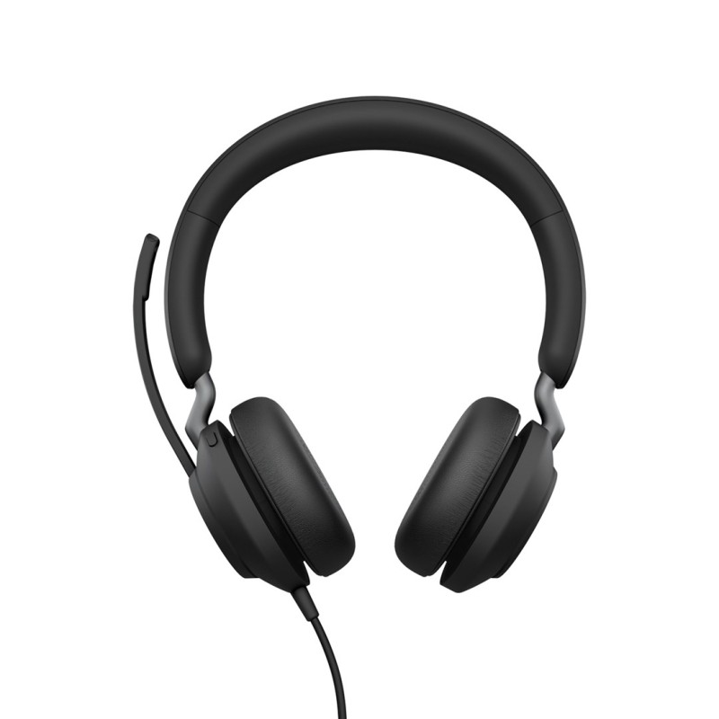 Jabra Evolve2 40 SE Headset Wired Head-band Calls/Music USB Type-A Black Jabra Evolve2 40 SE Headset Wired Head-band Calls/Music USB Type-A Black